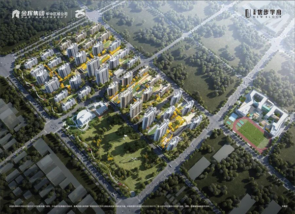 金辉优步学府三期分批完成交付，高层小高层洋房全系产品解析
