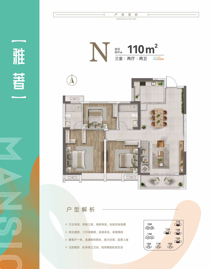 襄阳樊城区国投襄阳著N户型