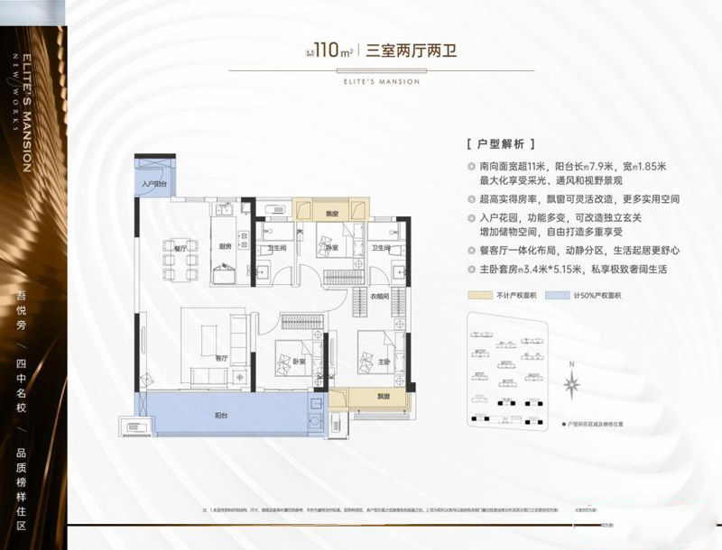 襄阳高新区金辉优步学府B户型