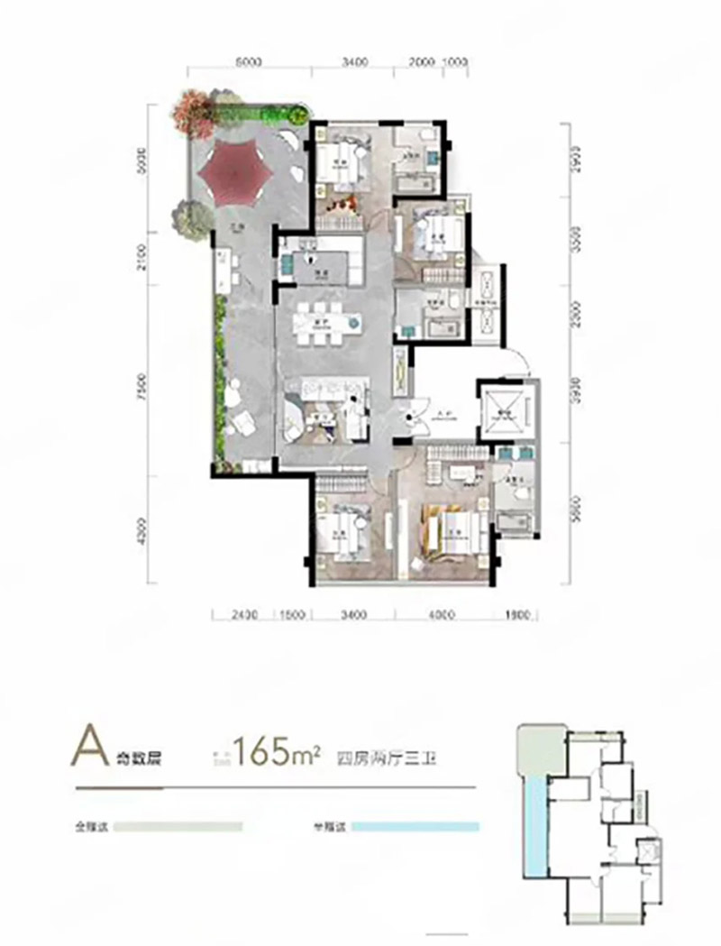 宜昌伍家岗区长江天序A奇数