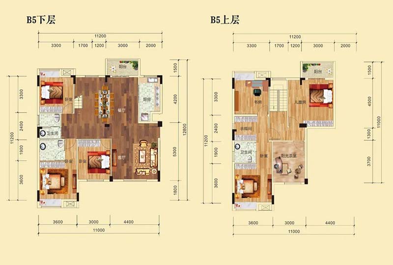 宜昌点军区映象江南复式洋房户型