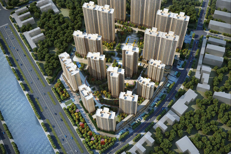 荆州沙市区欧亚达阅城实景图
