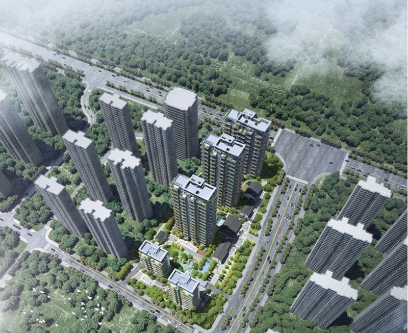 襄阳襄州区苏岭汀居实景图