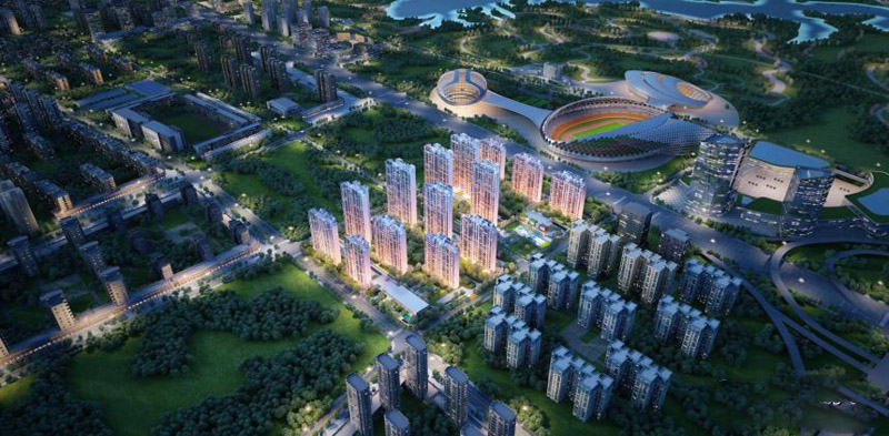 襄阳襄州区阳光四季襄郡实景图
