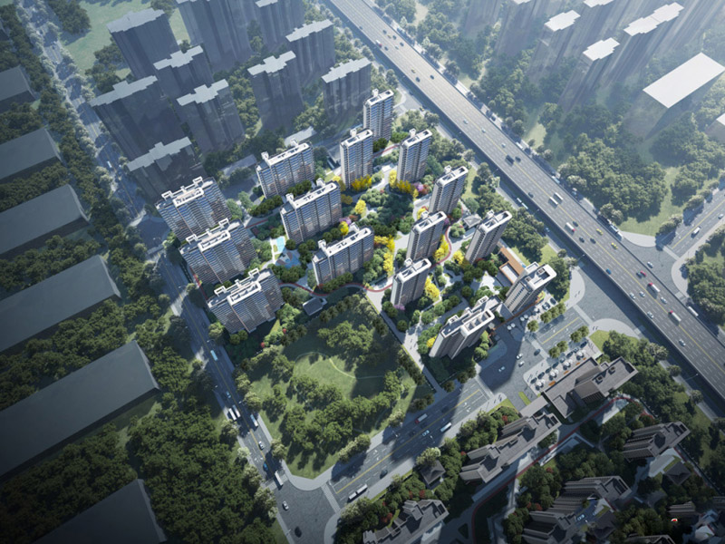 襄阳高新区嘉地璞园三期实景图