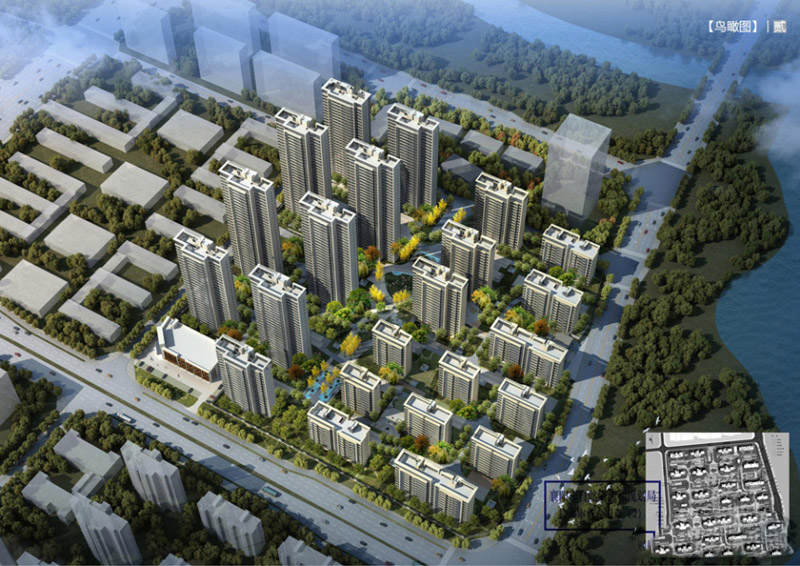 襄阳东津区东津印象实景图