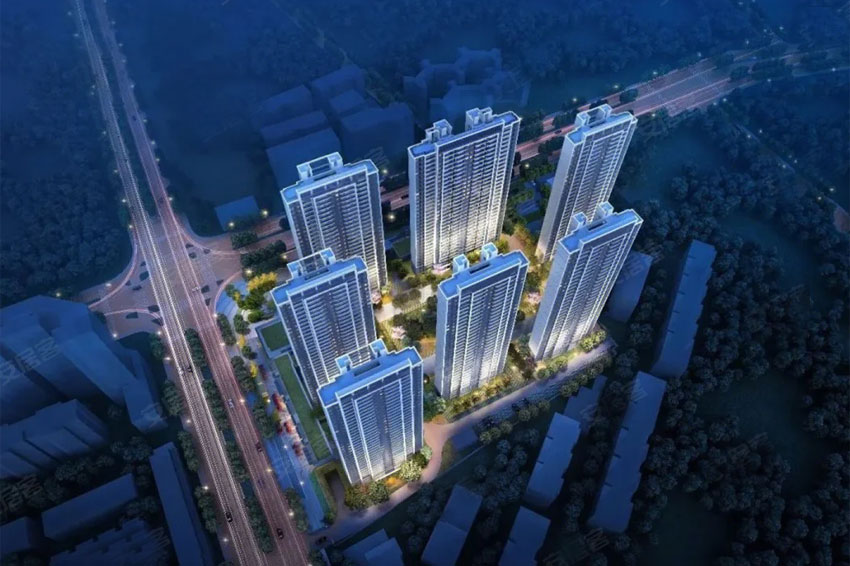荆州沙市区金科中梁博翠江樾效果图