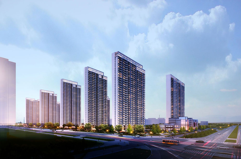 监利市江城壹号效果图