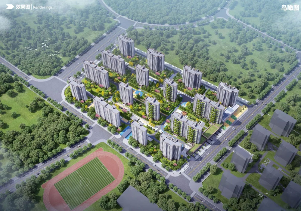 石首市学府壹号实景图