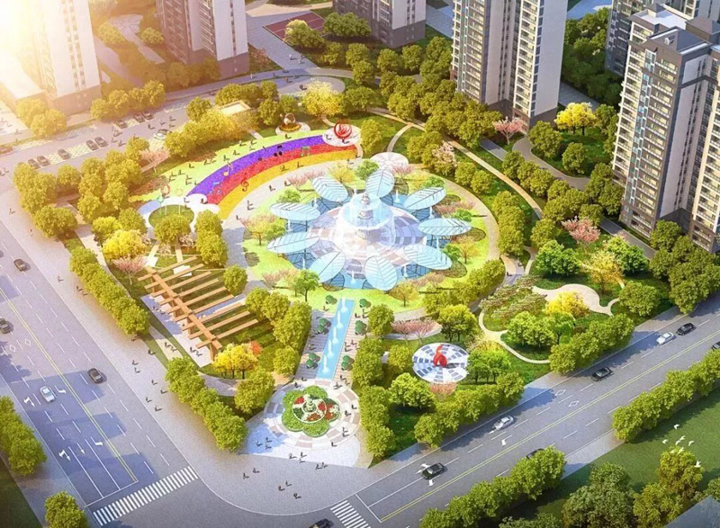 老河口市房投翰林府效果图