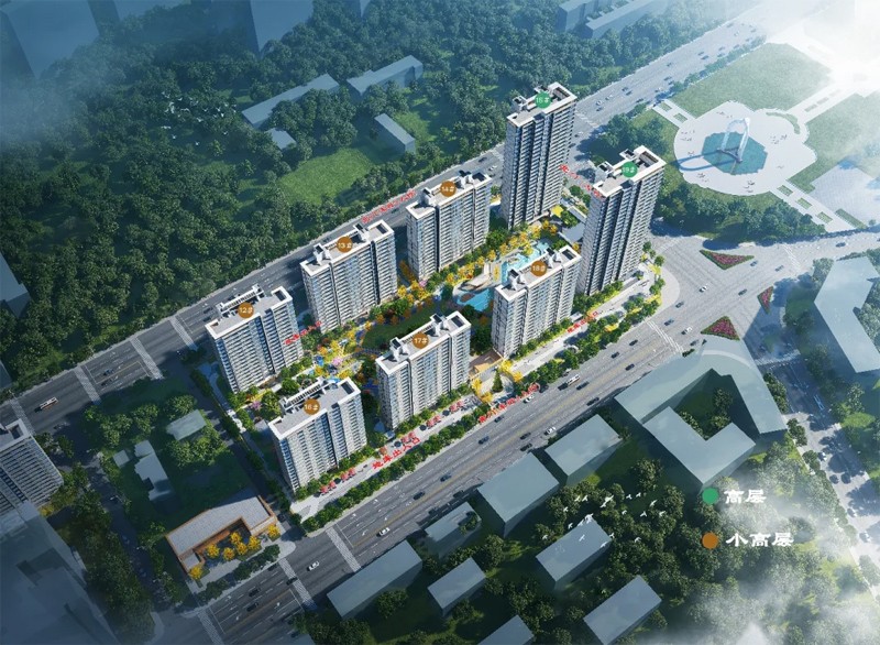 宜昌伍家岗区宝业沁园实景图