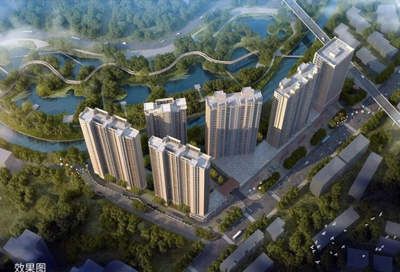 宜昌伍家岗区运河名都三期实景图