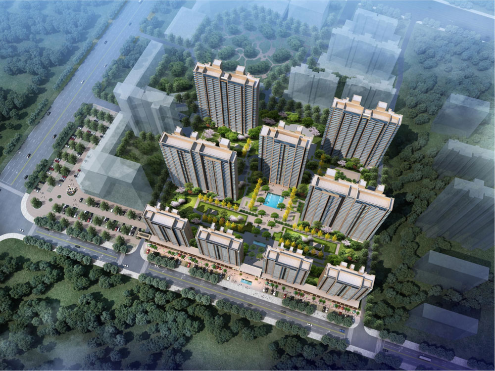 洪湖市桃园雅居&middot;颐和苑实景图
