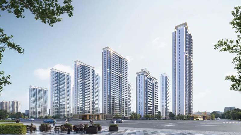 宜昌西陵区葛洲坝天创西陵序实景图