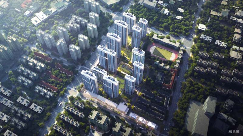 宜昌西陵区葛洲坝天创西陵序效果图