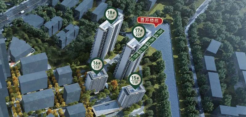 宜昌西陵区招商林屿境实景图