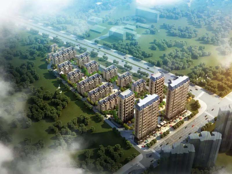 宜昌点军区映象江南实景图