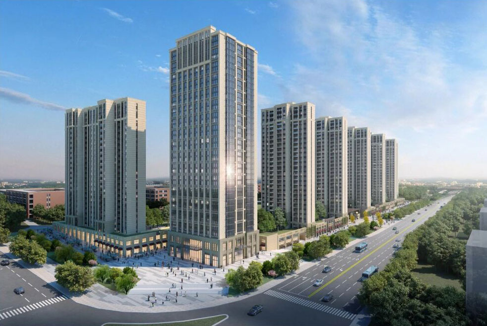 松滋市九州·桃李春风效果图