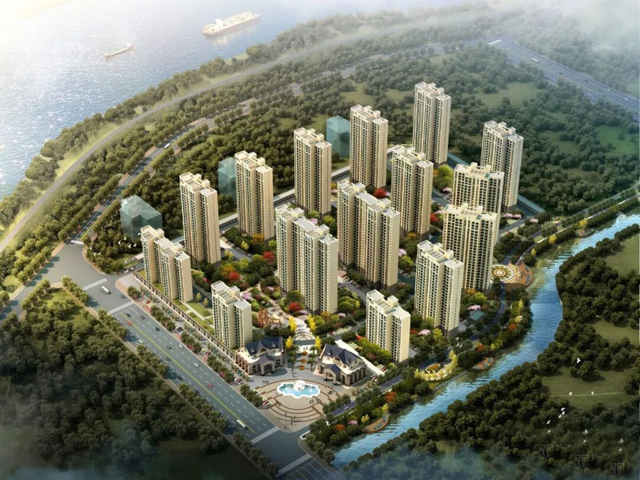 江陵县观澜领秀城实景图